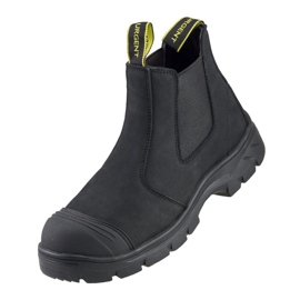 Men's Jodhpur boots Working URGENT 130S1 BLACK black face 2