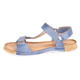 Olivier Women's sandals Barefoot-Friendly Kallia Blue 1 Olivier Women's sandals Barefoot-Friendly Kallia Blue 1