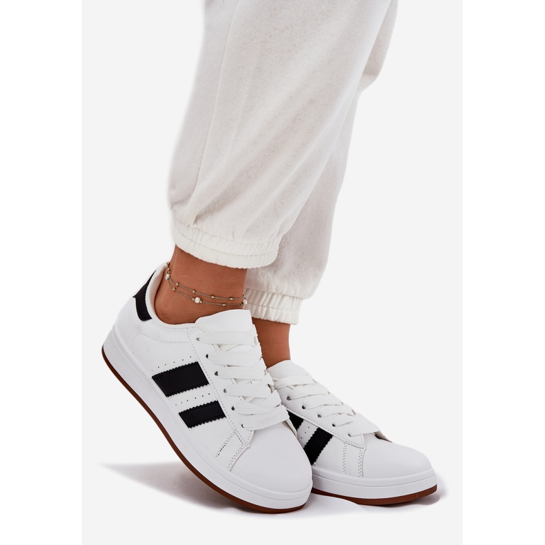 EVento Women's Sneakers Made of Eco Leather, White 1 EVento Women's Sneakers Made of Eco Leather, White 1