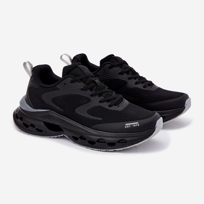 Men's sports shoes on the Big Star RR174022 Hi-Polish Platform Black System 1 Men's sports shoes on the Big Star RR174022 Hi-Polish Platform Black System 1