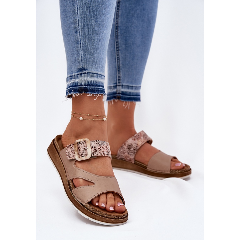 Lightweight women's flip flops with inblu gs000055 beige 2 Lightweight women's flip flops with inblu gs000055 beige 2