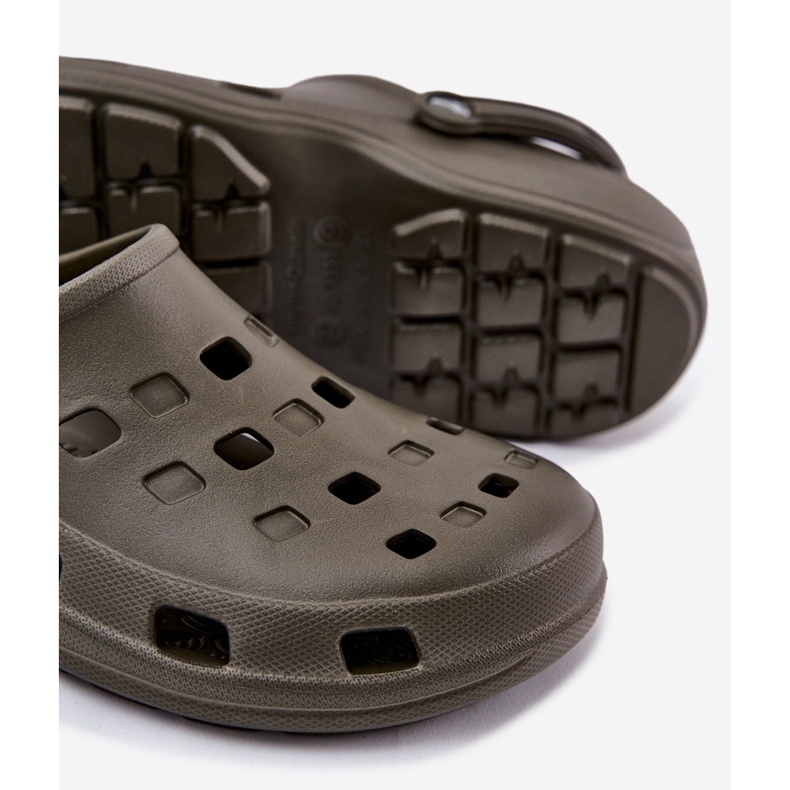 Lemigo 807 olive foam flops green 2