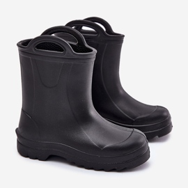 Children's galoshes of Lemigo Doggy 735 Black 1