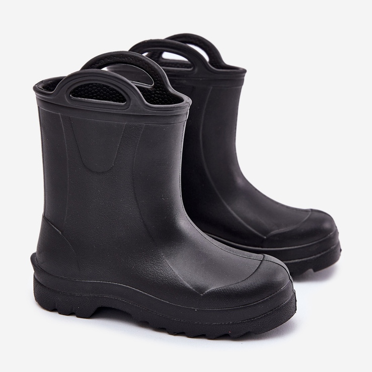Children's galoshes of Lemigo Doggy 735 Black 1