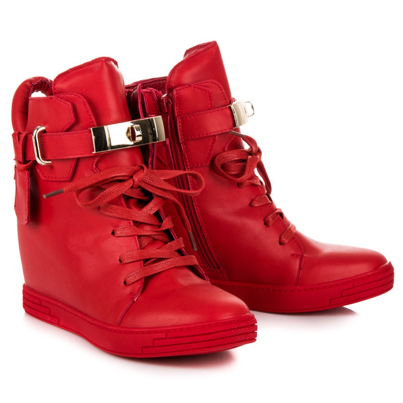 Vinceza Red sneakers 1