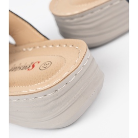 Seastar Blue women's flip flops with Velcro 2 Seastar Blue women's flip flops with Velcro 2