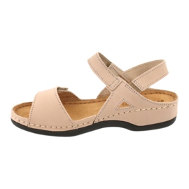 Inblu women's leather sandals 158d102 beige 2 Inblu women's leather sandals 158d102 beige 2