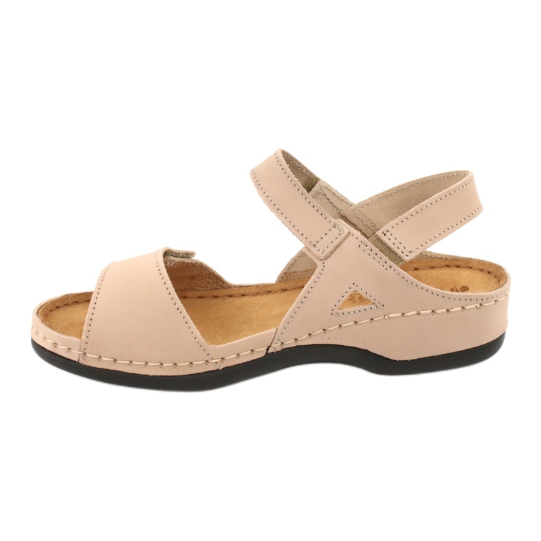 Inblu women's leather sandals 158d102 beige 2 Inblu women's leather sandals 158d102 beige 2