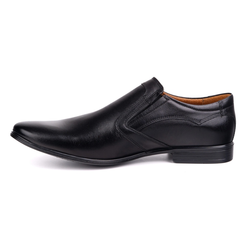 Olivier Men's leather formal shoes 1035 black 1