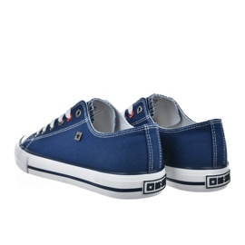 Women's sneakers Big Star NN274653 Navy blue shoes 2