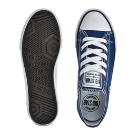 Women's sneakers Big Star NN274653 Navy blue shoes 1