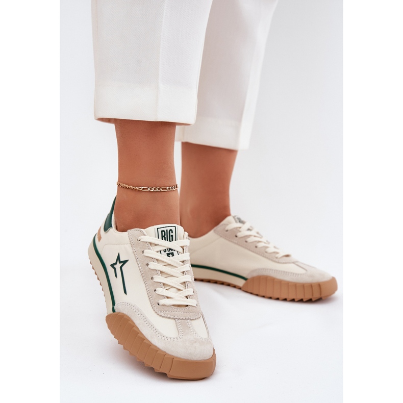 Big Star NN274867 Women's Low Sneakers beige 2 Big Star NN274867 Women's Low Sneakers beige 2