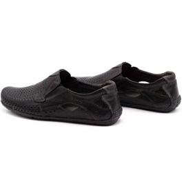 Olivier Men's loafers 901 for the summer black face 7
