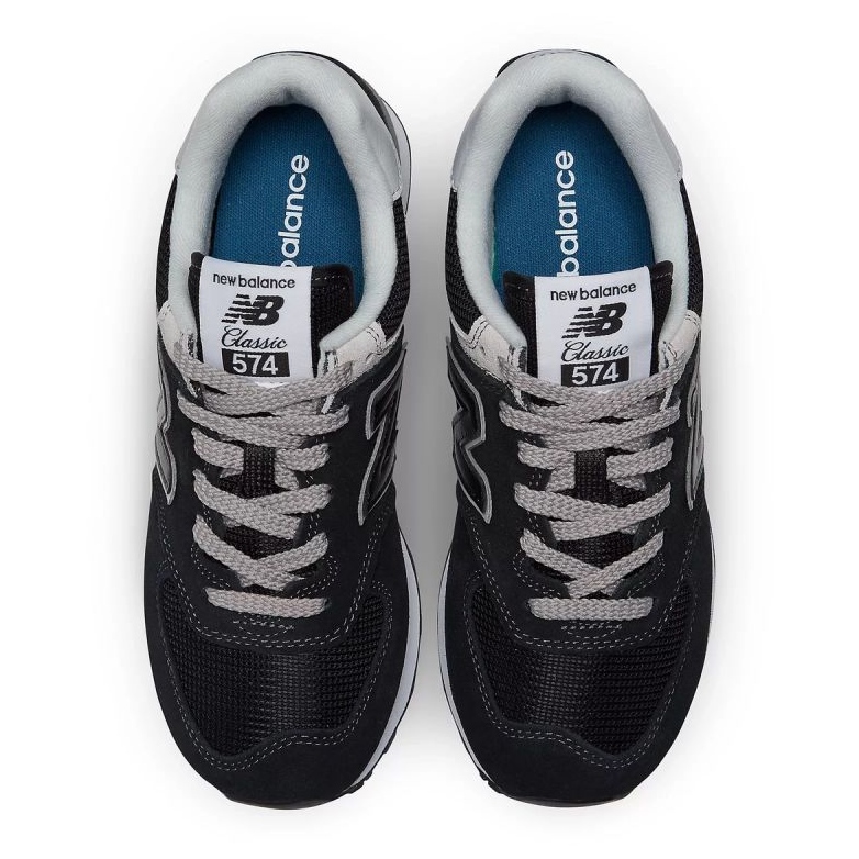 New balance shoes sneakers wl574evb black 2