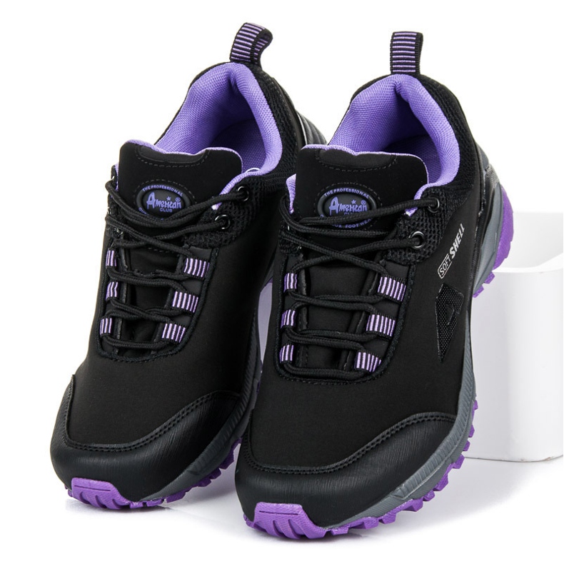 American Club Softshell sports shoes black 1