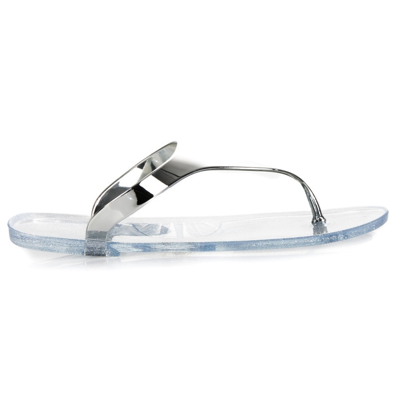 Vinceza Rubber flip-flops grey 1