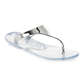 Vinceza Rubber flip-flops grey 2