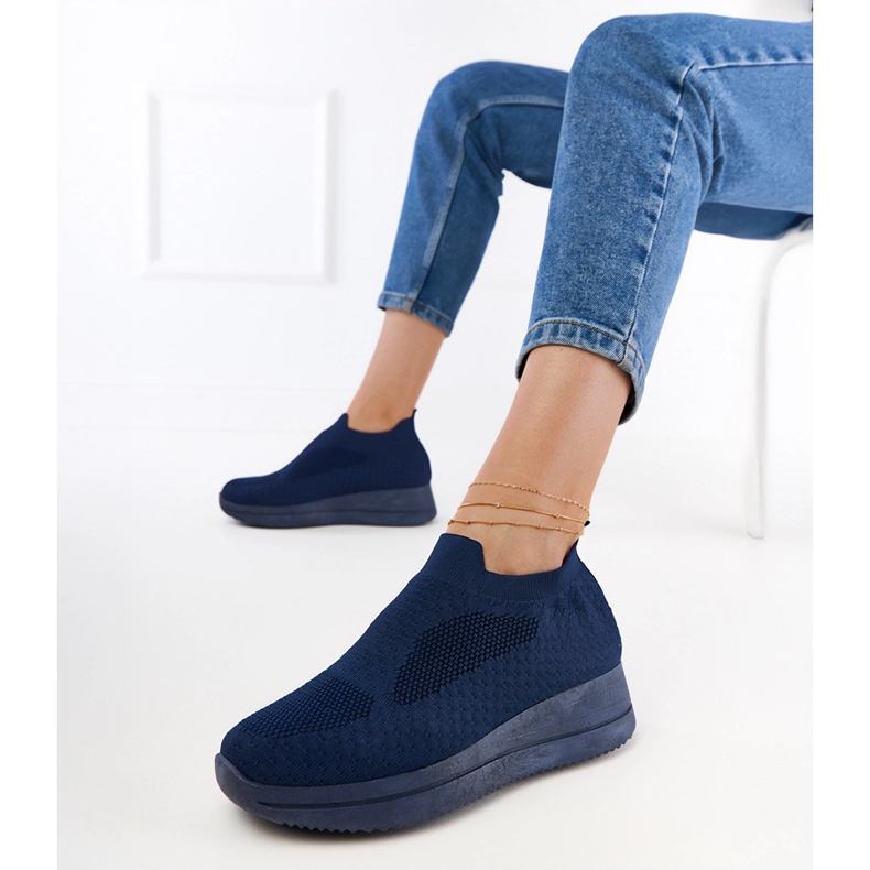 Navy blue navy blue sneakers 2 Navy blue navy blue sneakers 2