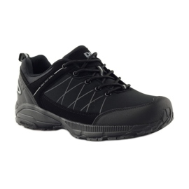 DK 18108 black softshell trekking shoes 1