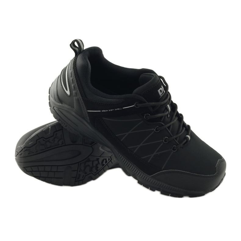 DK 18108 black softshell trekking shoes 3