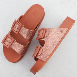 Zaxy RR285025 flip flops brown 1 Zaxy RR285025 flip flops brown 1