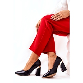 Lewski Shoes Leather Pumps Lewski 3117 Black 2 Lewski Shoes Leather Pumps Lewski 3117 Black 2