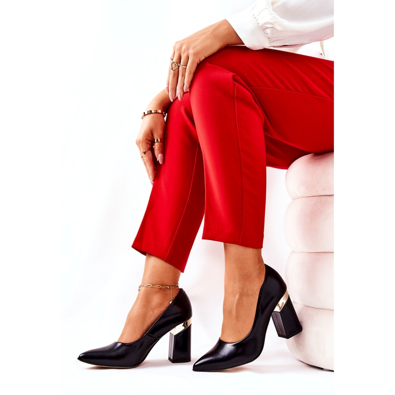 Lewski Shoes Leather Pumps Lewski 3117 Black 3 Lewski Shoes Leather Pumps Lewski 3117 Black 3