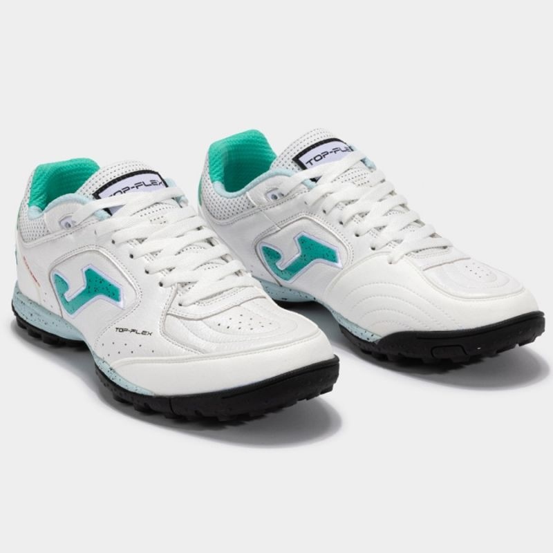 JOMA TOP FLEX 2502 TF TOPW2502TF football shoes white - KeeShoes