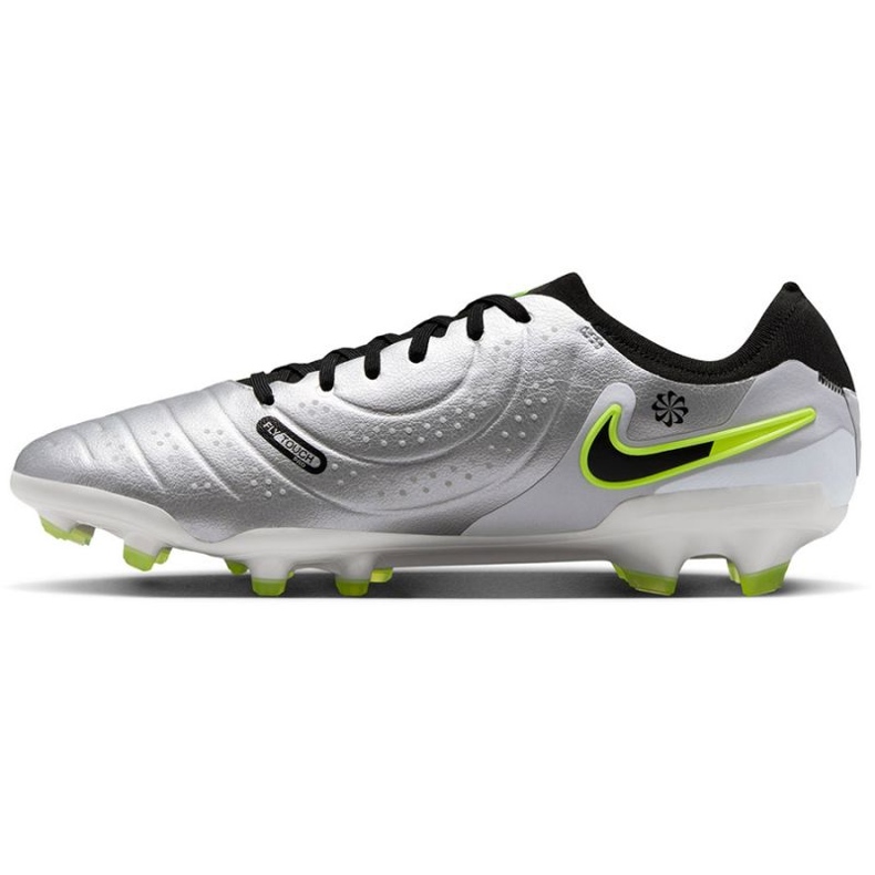 Nike Tiempo Legend 10 Pro Fg DV4333-001 football shoes silver 1