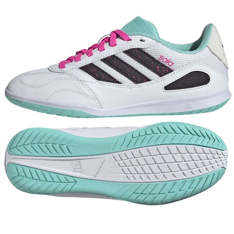 Adidas Super Sala III in JR5400 football shoes white 1 Adidas Super Sala III in JR5400 football shoes white 1