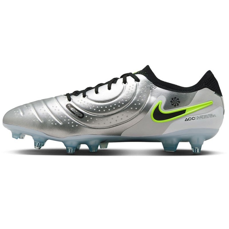 Nike Tiempo Legend 10 Elite SG-PRO AC DV4329-001 football shoes silver 2 Nike Tiempo Legend 10 Elite SG-PRO AC DV4329-001 football shoes silver 2