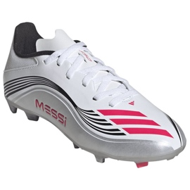 Adidas F50 Messi League FG/MG JP7454 football shoes white 2 Adidas F50 Messi League FG/MG JP7454 football shoes white 2