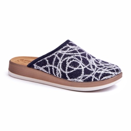 Shiny Women's Slippers Inblu CT000028 Navy Blue 4