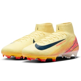Nike Zoom Mercurial Superfly 10 Elite km FG FQ8692-800 football shoes orange 2
