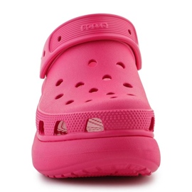 Crocs Classic Crush CLOG 207521-6ZQ flip-flops pink 2 Crocs Classic Crush CLOG 207521-6ZQ flip-flops pink 2