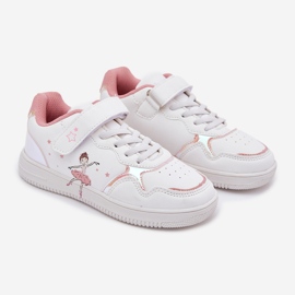 EVento Girls' Sports shoes, white ballerina 1