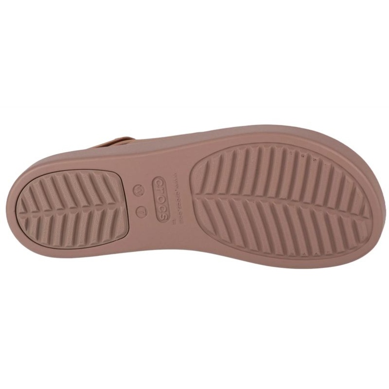 Crocs Brooklyn Low Wedge sandals 206453-2EL beige 4