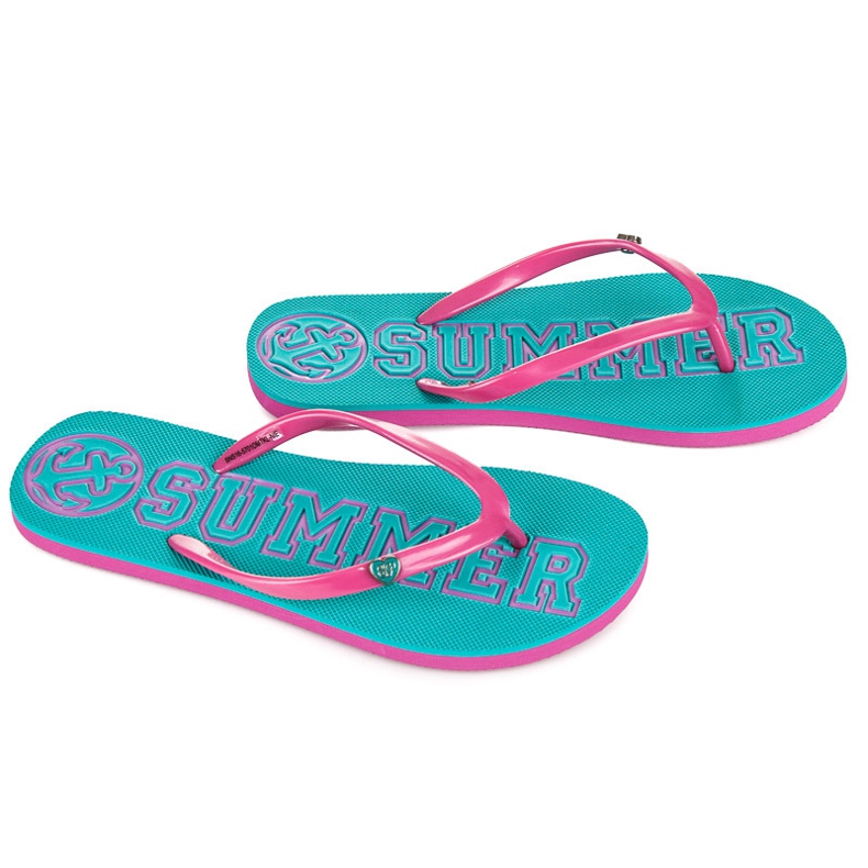 Mckeylor Blue summer flip-flops 1