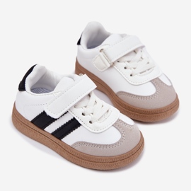 Sneakers Sneakers Sleakers with Velcro white 1
