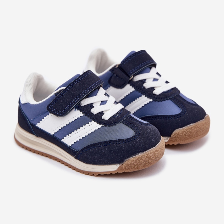 Children's sneakers navy blue sports shoes 1