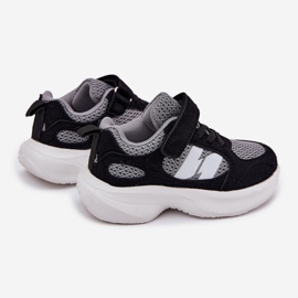 Black-gray children's sneakers sports shoes 2
