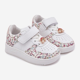 Children's sneakers sports shoes unicorn white 1 Children's sneakers sports shoes unicorn white 1