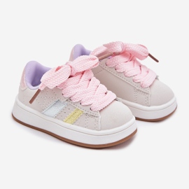 Sneakers Sneakers Sports Sports Multikolor Velcro beige 1