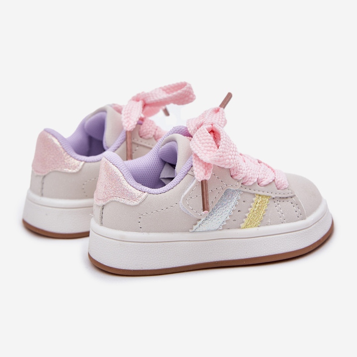 Sneakers Sneakers Sports Sports Multikolor Velcro beige 2