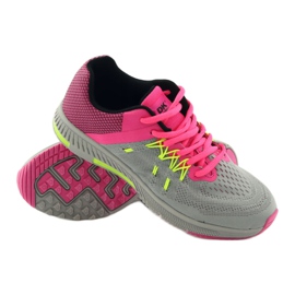 Women's sports super light DK 14290 grey/pink 3