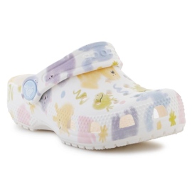 Crocs classic pastel pets clog t 210989-0wv flip flops multicolored 5