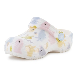 Crocs classic pastel pets clog t 210989-0wv flip flops multicolored 7