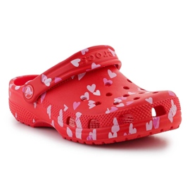 Crocs classic vday clog 209754-6zr flip-flops red 5