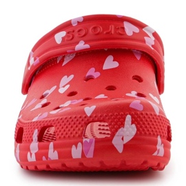 Crocs classic vday clog 209754-6zr flip-flops red 6