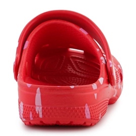 Crocs classic vday clog 209754-6zr flip-flops red 9